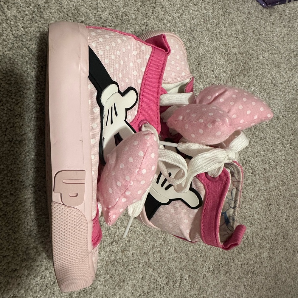 Disney Minnie Pink Polka Dot Sneakers